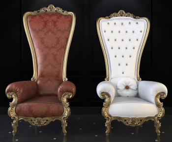 European Style Single Sofa-ID:723859075