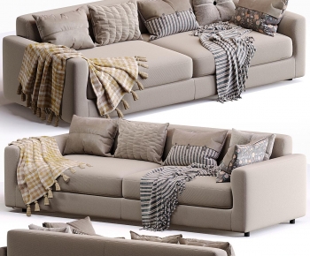 Modern Three-seat Sofa-ID:137383949