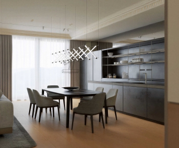 Modern Dining Room-ID:716048003