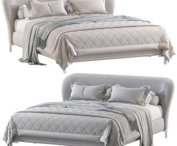 Modern Double Bed-ID:456155063