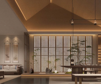 New Chinese Style Tea House-ID:487947949