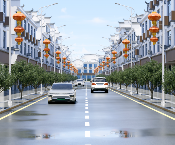 Modern Building Appearance-ID:889770988