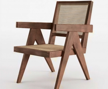 Wabi-sabi Style Lounge Chair-ID:946897036