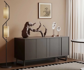 New Chinese Style Entrance Cabinet-ID:142956978