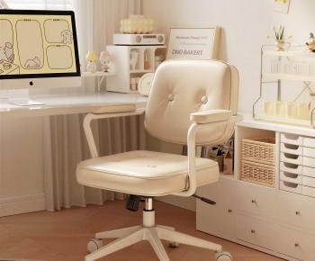 Modern Computer Desk And Chair-ID:683111918