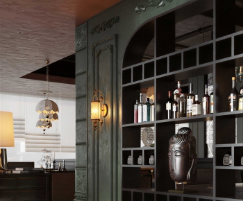 Industrial Style Dining Room-ID:755722056