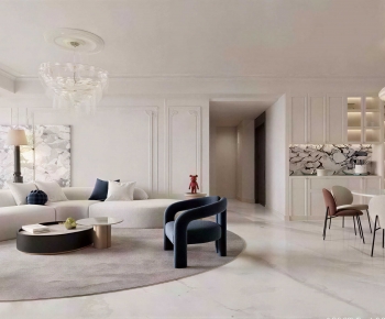 Modern A Living Room-ID:104767086