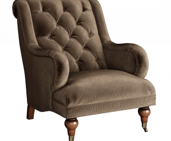 European Style Single Sofa-ID:535500052