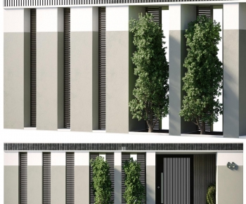 Modern Fence-ID:398395065