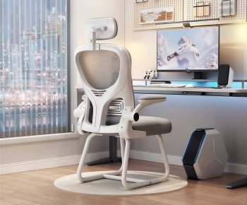 Modern Computer Desk And Chair-ID:648267986