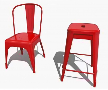 Industrial Style Bar Stool-ID:136445054
