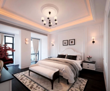 French Style Bedroom-ID:425741916