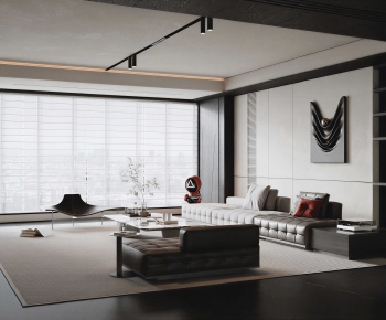 Modern A Living Room-ID:204111107