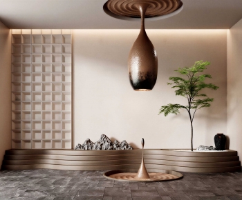 New Chinese Style Plant Landscaping-ID:163072112