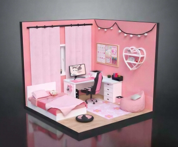 Modern Cartoon House-ID:641660936