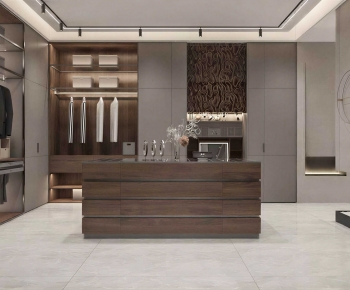 Modern Clothes Storage Area-ID:857635023