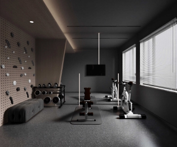 Modern Home Fitness Room-ID:578424939