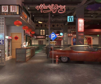 Industrial Style Restaurant-ID:847944977