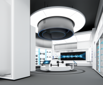 Modern Exhibition Hall-ID:985522993