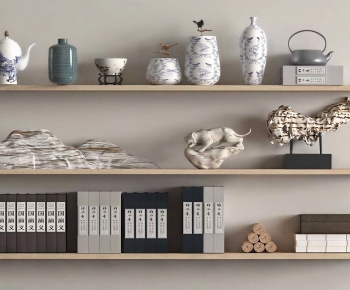 New Chinese Style Decorative Set-ID:669472938