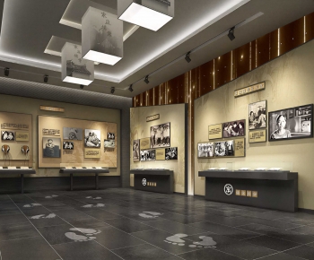 New Chinese Style Exhibition Hall-ID:931022885