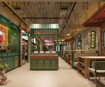 Industrial Style Restaurant-ID:152623893