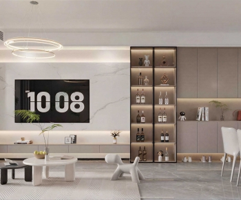 Modern A Living Room-ID:411499021