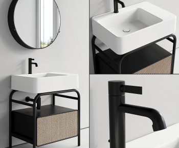 Modern Bathroom Cabinet-ID:717490919