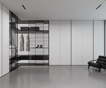 Modern Clothes Storage Area-ID:853755951