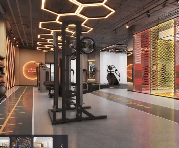 Industrial Style Gym-ID:551788099
