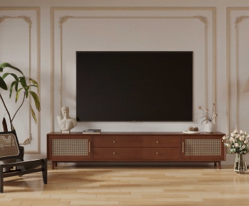 French Style TV Cabinet-ID:529443983