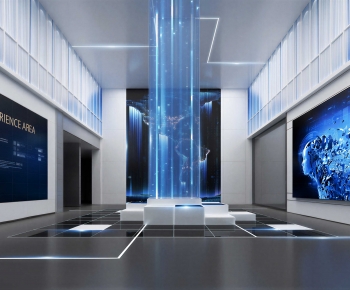 Modern Exhibition Hall-ID:140317926