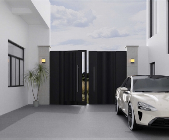 Modern Courtyard/landscape-ID:958089119