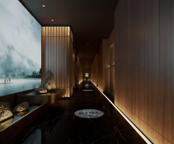 New Chinese Style Corridor-ID:602800854