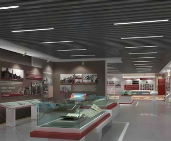 Modern Exhibition Hall-ID:423592094