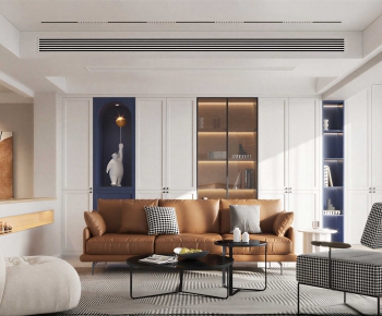 Modern A Living Room-ID:982678895