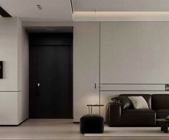 Modern A Living Room-ID:731822978