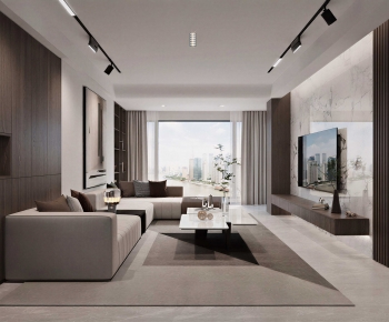 Modern A Living Room-ID:355228905