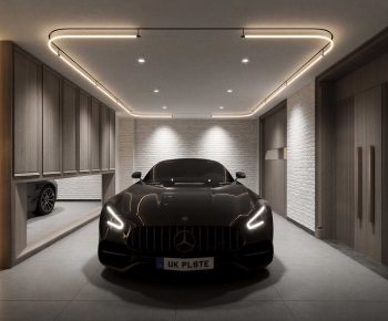 Modern Underground Garage-ID:255234006