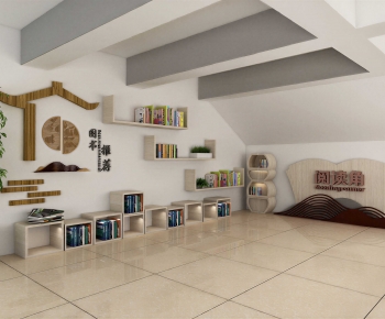 New Chinese Style Children's Reading Room-ID:513159991