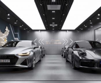 Modern Automobile Repair Shop-ID:355973015