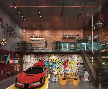 American Style Underground Garage-ID:297208073