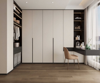 Modern Clothes Storage Area-ID:635548111