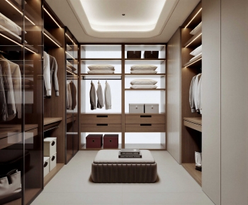 Modern Clothes Storage Area-ID:310163025