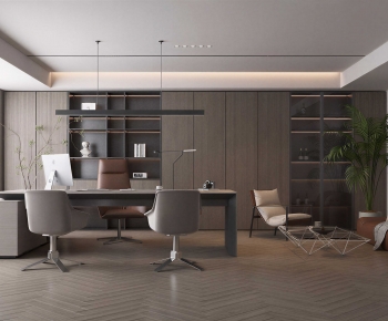 Modern Manager's Office-ID:492892031