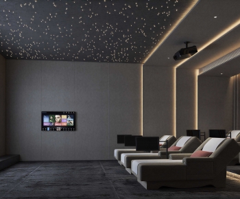 Modern Audiovisual Room-ID:663089995