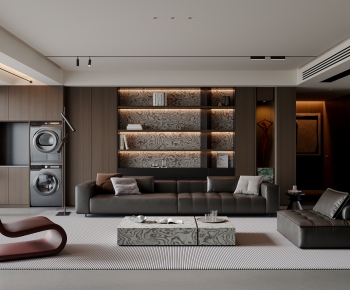Modern A Living Room-ID:472718004