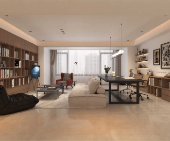 Modern A Living Room-ID:583631041