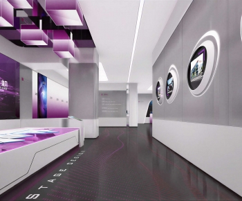 Modern Exhibition Hall-ID:408286099