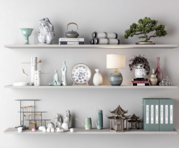 New Chinese Style Decorative Set-ID:189687016